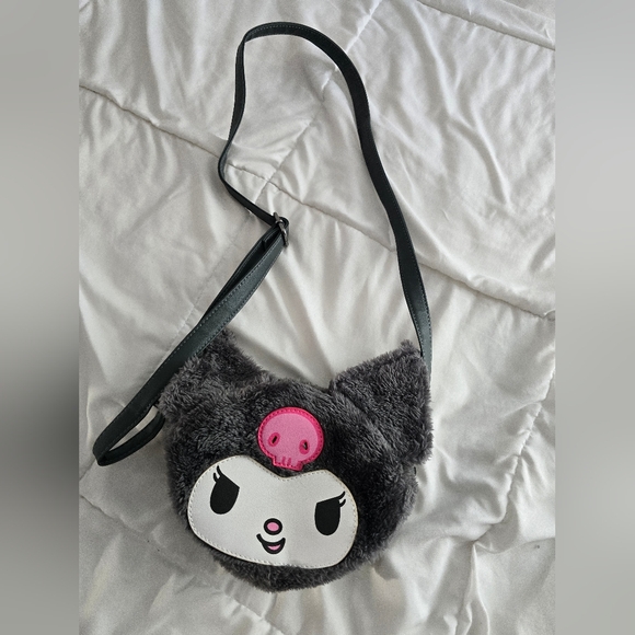 Loungefly Kuromi Figural Plush Crossbody Bag - Picture 4 of 13